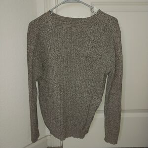 Kim Rogers Marled Crewneck Sweater in Gray
